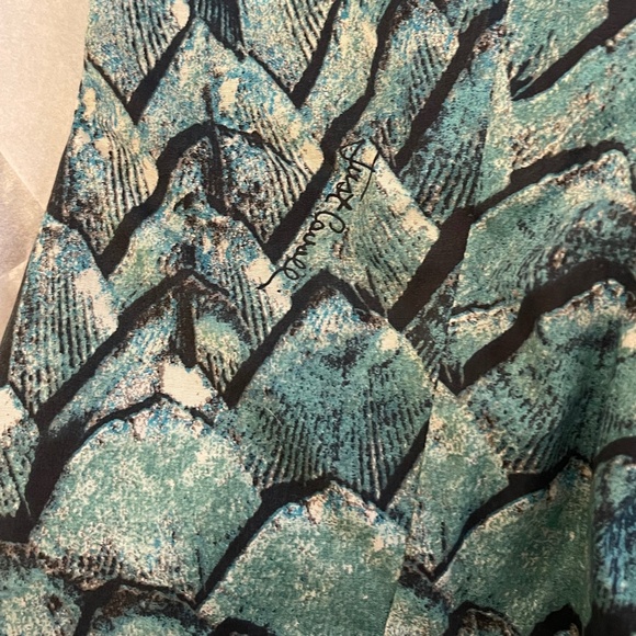 NWT! Just Cavalli By Roberto Cavalli Fish Scale Blouse Size: XS - Picture 13 of 15